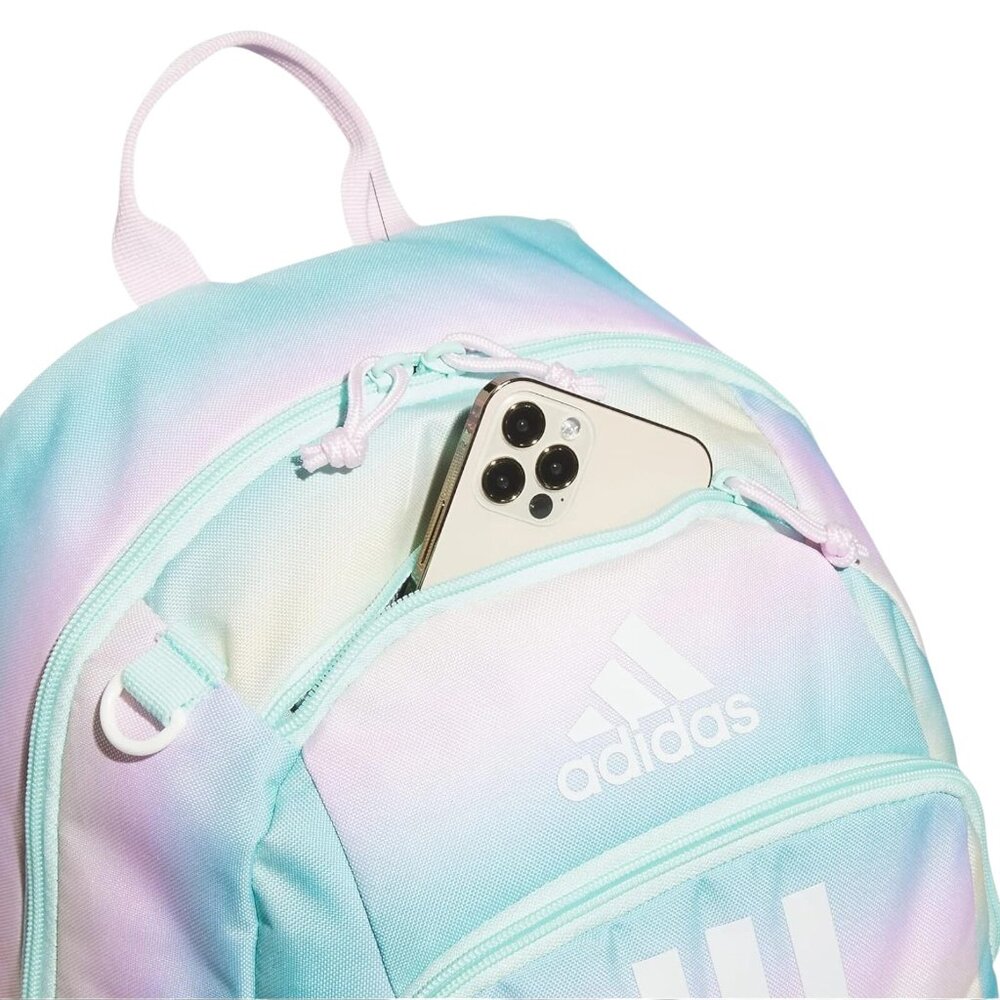 Adidas Young BTS Creator 2 Backpack School Bag Pastel Tie Dye - Picture 4 of 5